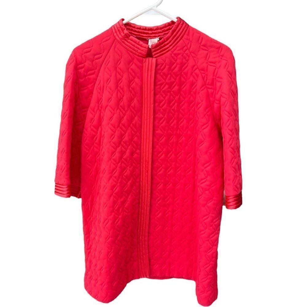 Vintage Sears size 38 quilted zip front robe
